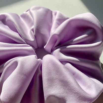Silky Lavender Scrunchie - Oversized