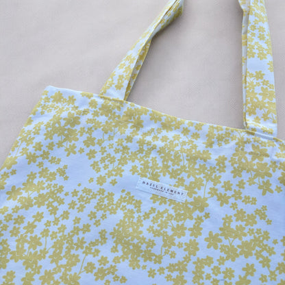 Handmade Yellow Floral Tote